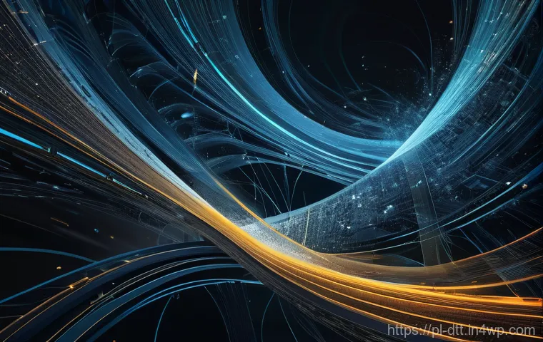 데이터 레이크 아키텍처 설계의 사용자 친화성 - Data Transformation Journey:**
A mesmerizing digital art piece depicting a dynamic flow of informati...
