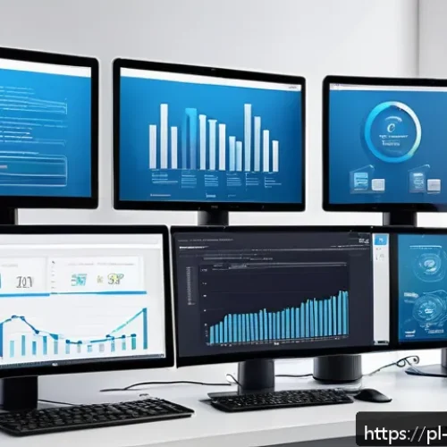 Home 30 데이터 레이크 아키텍처의 시스템 설계 원칙 - A modern data engineering workspace showing a large digital dashboard with hierarchical folders and ...