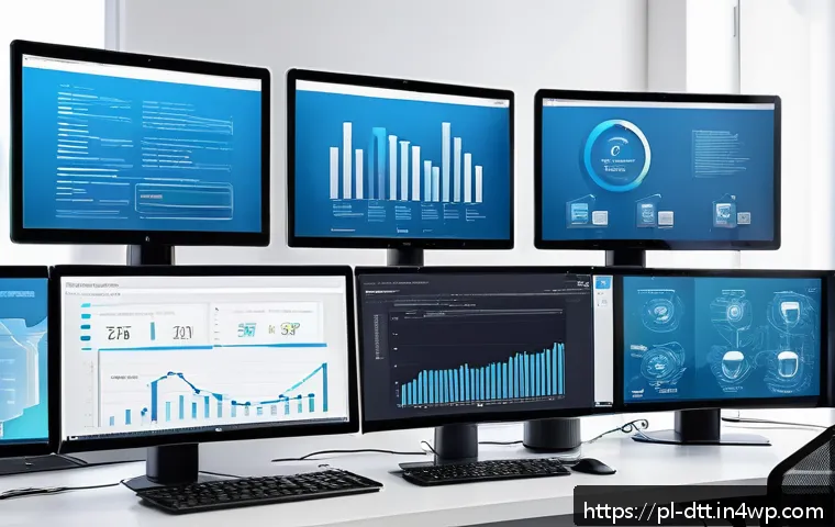데이터 레이크 아키텍처의 시스템 설계 원칙 - A modern data engineering workspace showing a large digital dashboard with hierarchical folders and ...